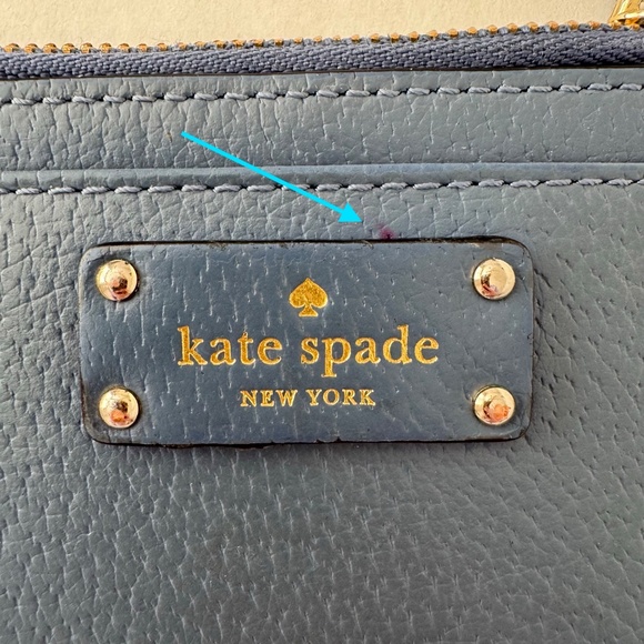 KATE SPADE New York Coin Purse-Cardholder Wallet-Blue - Picture 5 of 11
